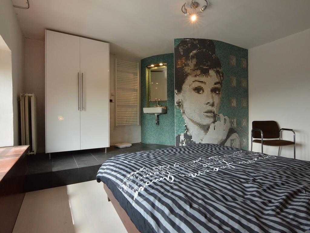 Cozy Holiday Home In Odeigne With Sauna Bagian luar foto